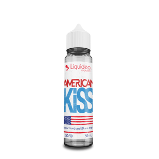 American Kiss - 50ml 0mg - EVOLUTION - LIQUIDEO