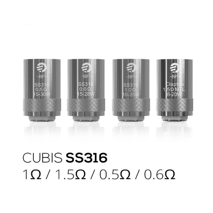 BF Cubis Coil SS316 (5pcs)